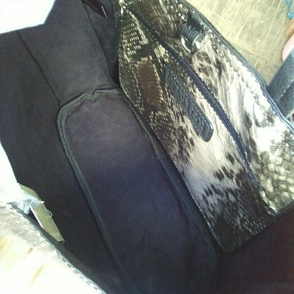 🎅💝Kenneth Cole Python-Snake Tote Purse - Picture 6 of 6
